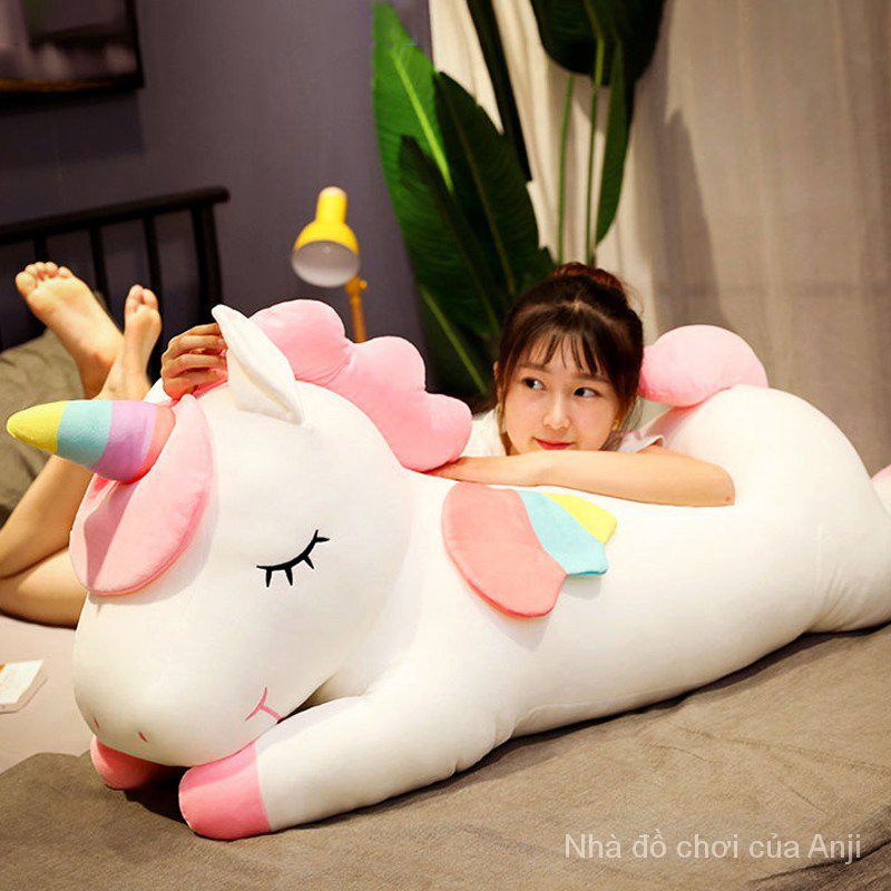 AIXINI 30-80cm Unicorn Stuffed Toy Plush Toy Gaint, 30-80cm Cute Soft Unicorn Plush Stuffed Animal Toy Doll, Gift for Kids Babies Birthday Party Home Décor