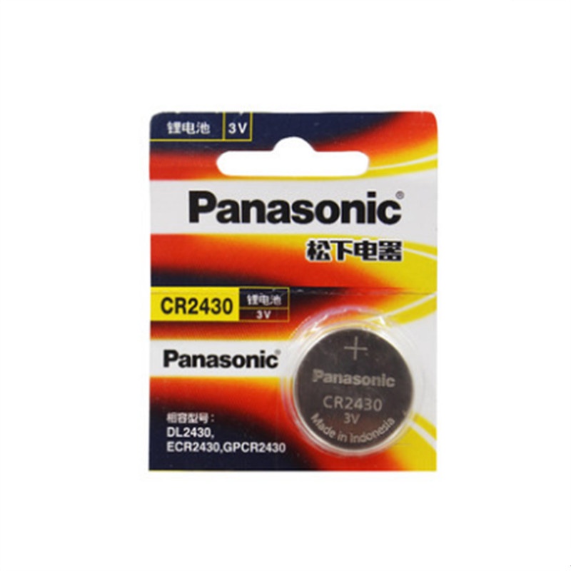 Vỉ 5 viên  pin  3V  Lithium  CR2430 Panasonic
