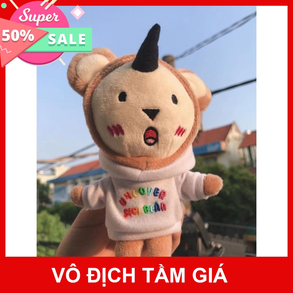 Móc khoá Gấu Bông Sici Uncover dễ thương