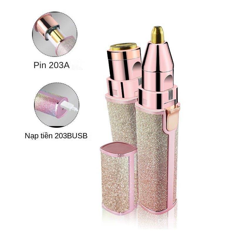 Máy Cạo Lông Tự Động Hình Son Môi Tiện Dụng