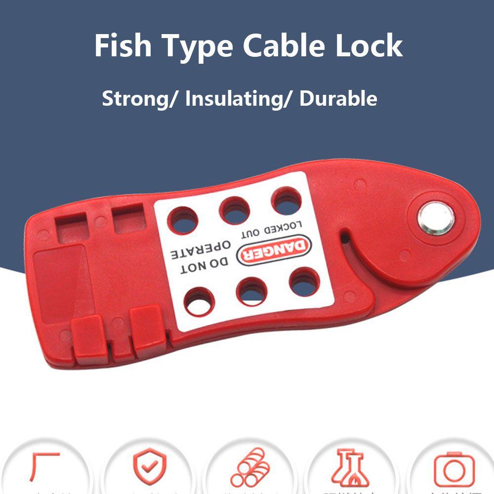 Khóa Dây Cáp Bằng Nhựa Cách Ly Năng Lượng GOGOUP Ls31