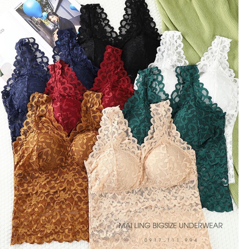 |Sẵn Đệm| Áo Bra BigSize Mặc Trong Áo Vest, Blazer, Sơ Mi