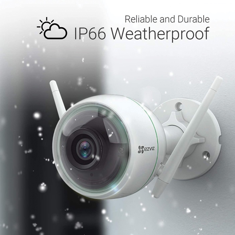 Camera Ezviz C3WN-Camera Chống Trộm , Chống Nước Mưa,Kết nối Wifi