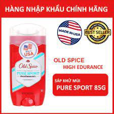 Sáp khử mùi dòng classic Old Spice High Edurance Pure Sport 85g