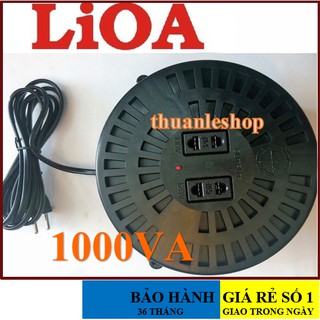 Biến áp lioa 1000va đổi nguồn điện 220v sang 100v, biến áp tự ngẫu 1kva dn010