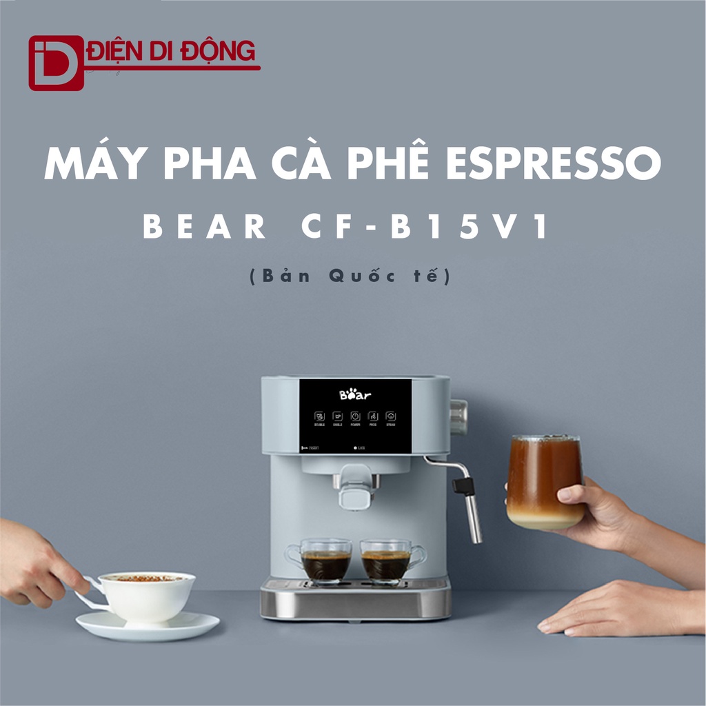 Máy pha cà phê BlitzWolf BW-CMM2 pha cafe espresso tự động cho gia đình hoặc văn phòng