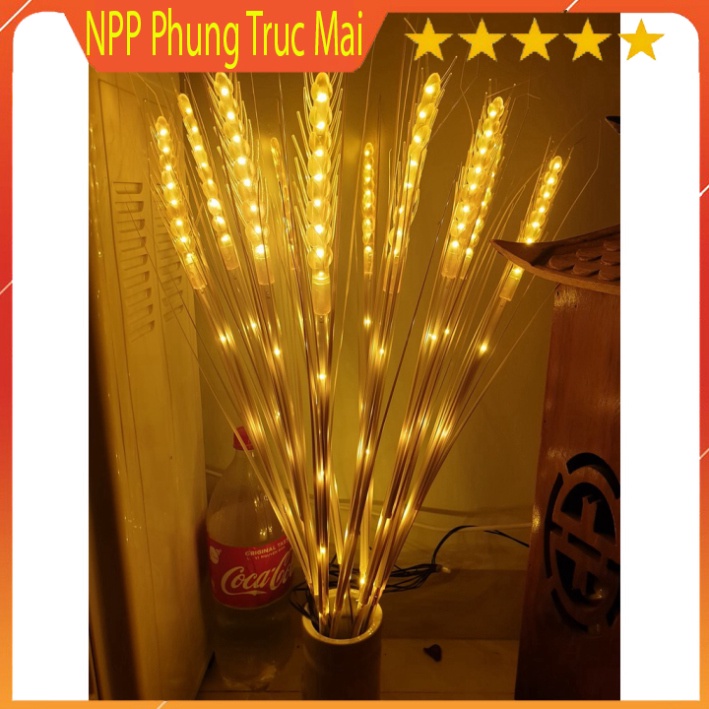 Kèm phích cắm Led Bông Lúa, Trang Trí Tết, Tài, Bàn Thờ Gia Tiên - Đại Diện Cho Sự Âm Lo,Đủ Đầy,Sung Túc Cả Năm 2022