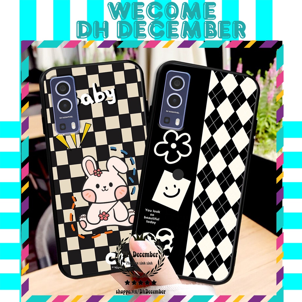 Ốp lưng Vivo Y72 in hình 3D GẤU HỒNG-GẤU BE3R -XINH XẺO CỰC ĐẸP