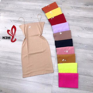 đầm thun 2 dây