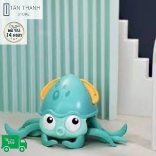 Đồ chơi bạch tuộc biết bò ngộ nghĩnh biết bơi lội dắt đi chơi cho bé trai bé gái