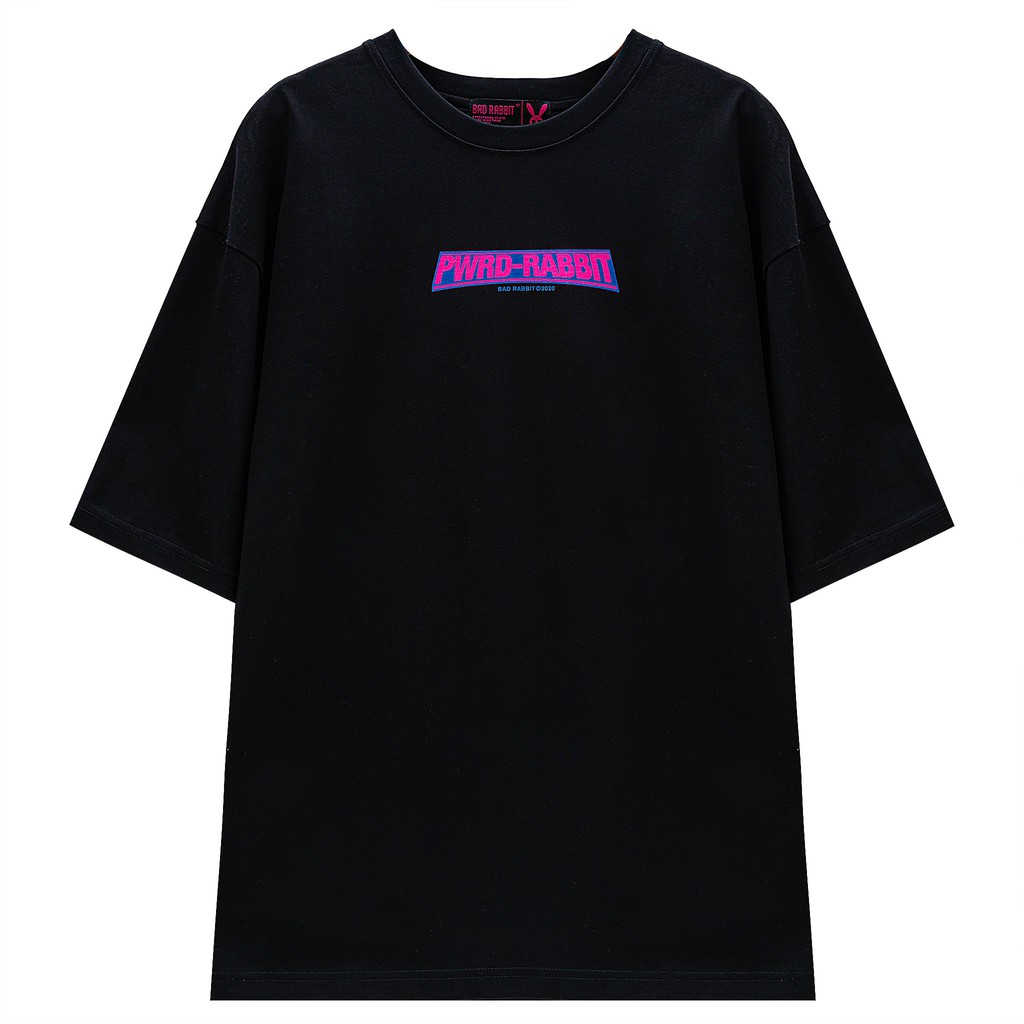 Áo Thun Unisex Bad Rabbit Power Đen 100% Cotton - Local Brand Chính Hãng | BigBuy360 - bigbuy360.vn