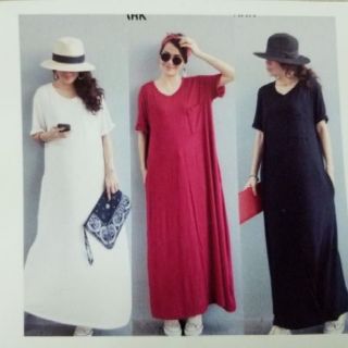Đầm thun maxi