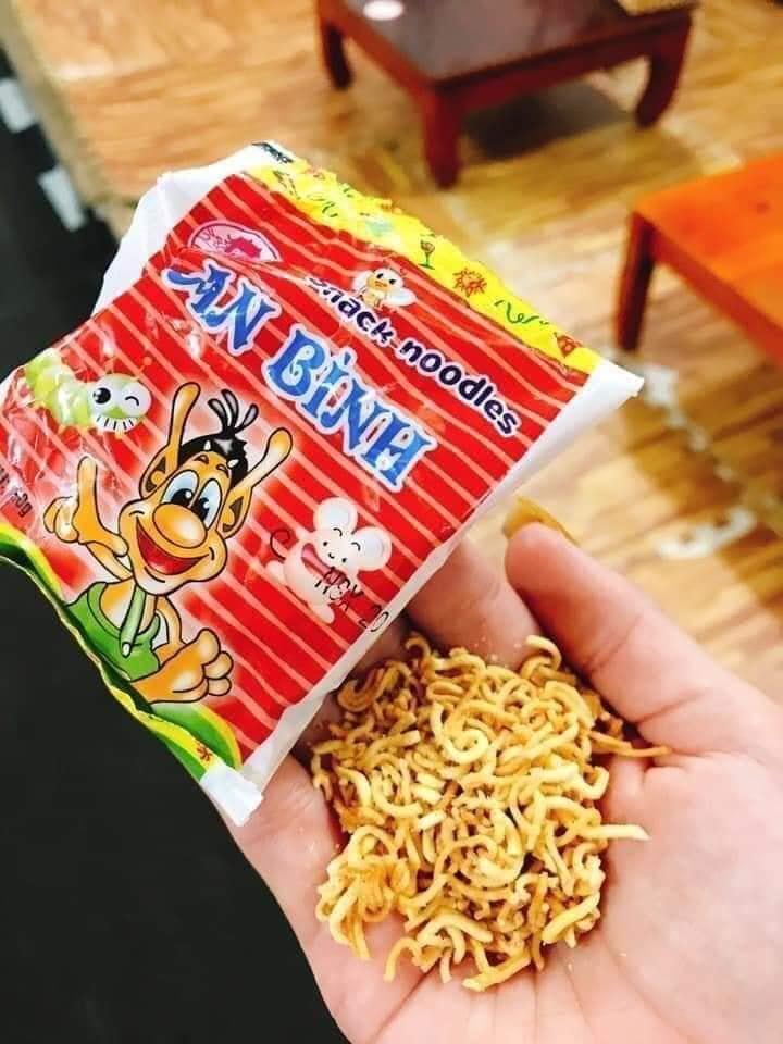 10 Gói Mì Tôm Trẻ Em  Giòn Rụm