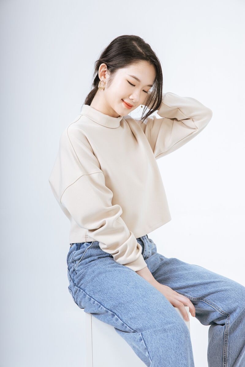 CCHAT Quần jean cạp cao chun TS | BigBuy360 - bigbuy360.vn