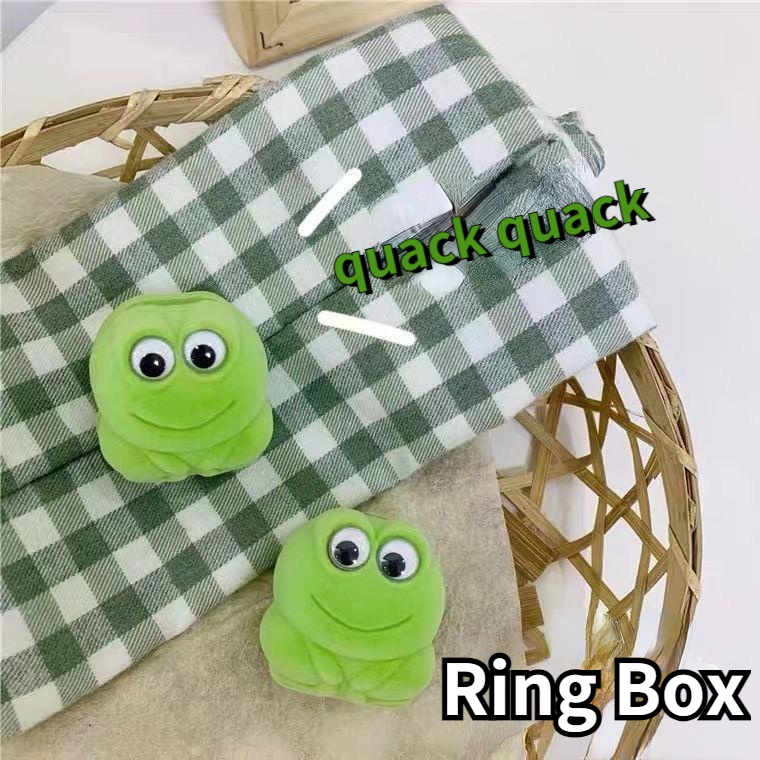 Hộp đựng nhẫn ếch ]Hộp Đựng Nhẫn Hình Chú Ếch Dễ Thương