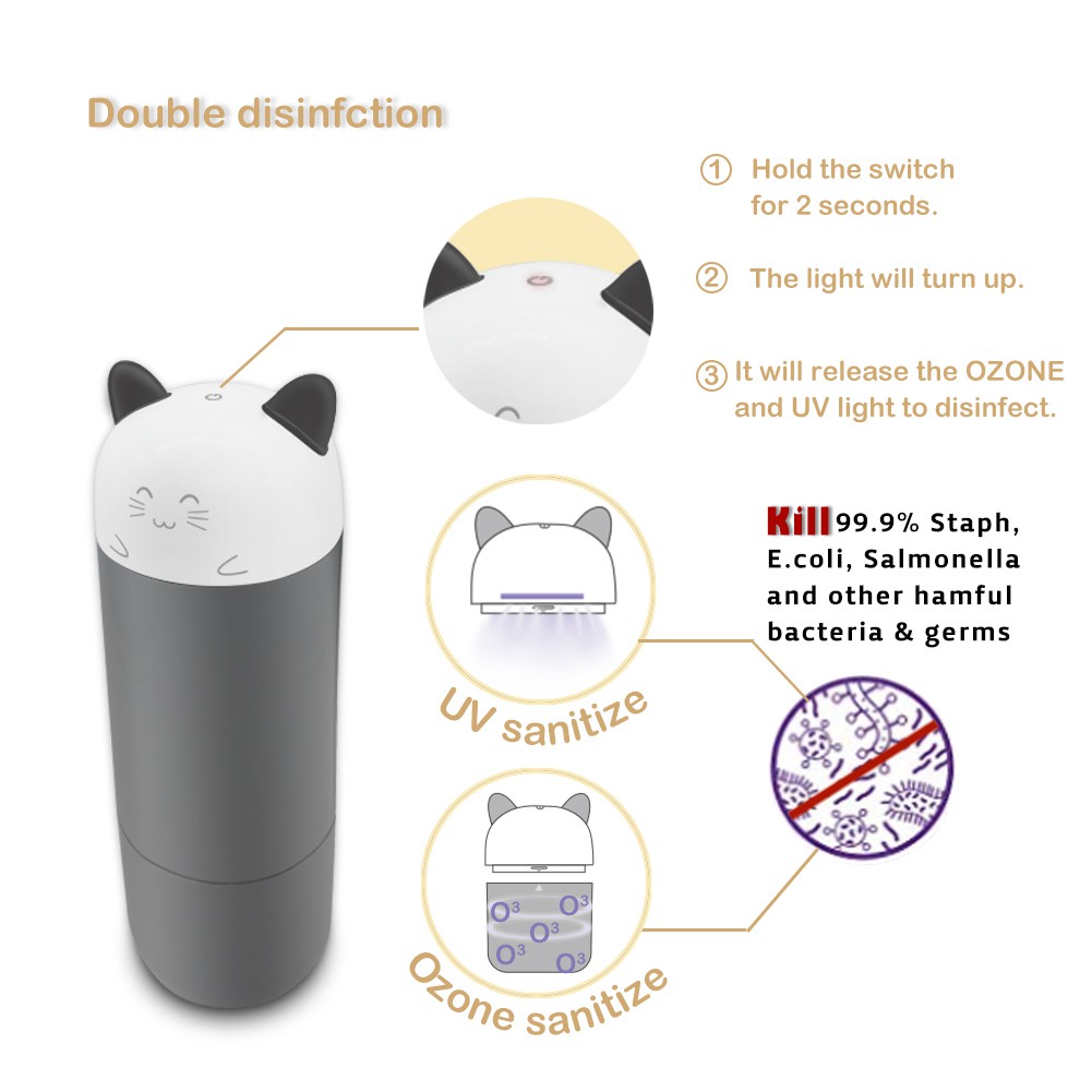 Máy tiệt trùng di động bằng tia UV Ozone tiện dụng