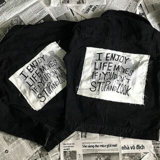 Áo khoác jeans nữ