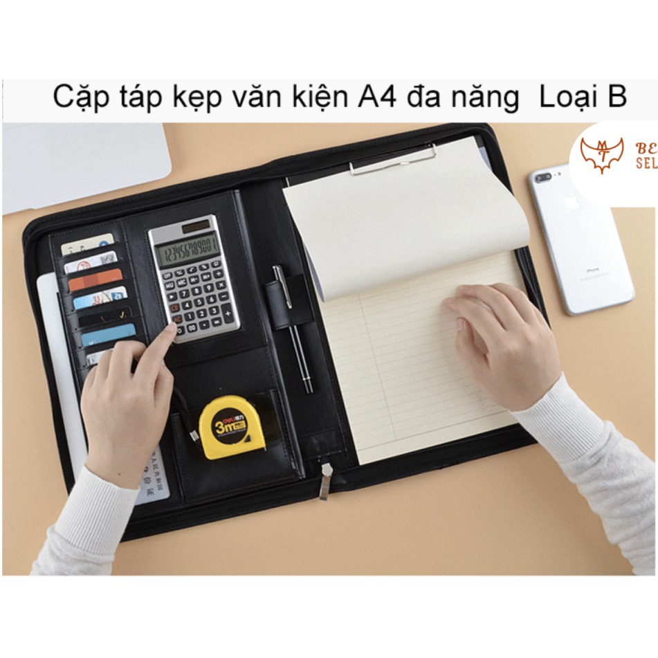 Cặp táp đựng giấy A4 đa năng - King Garden