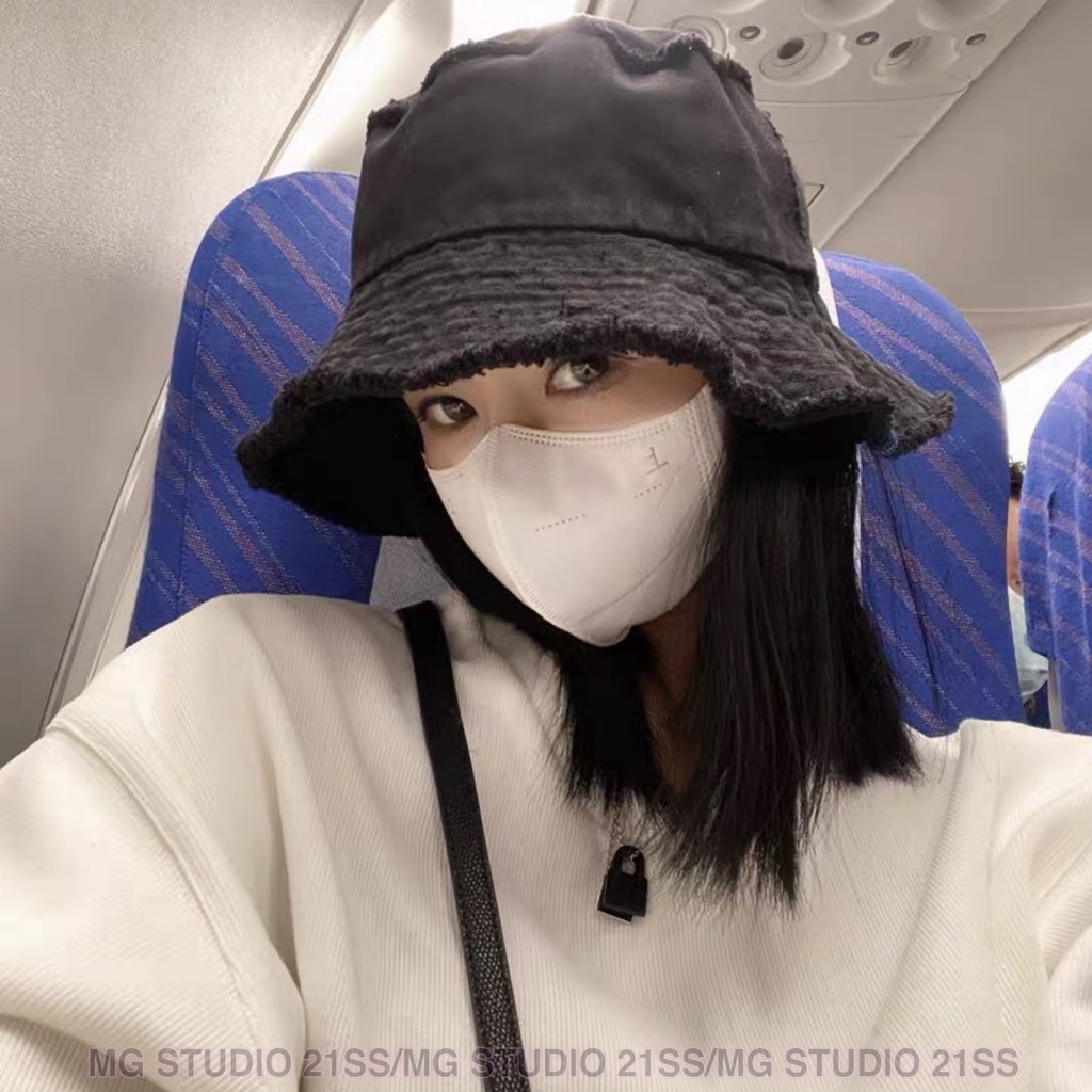 Mũ denim MG STUDIO đơn giản với nhiều màu tùy chọn