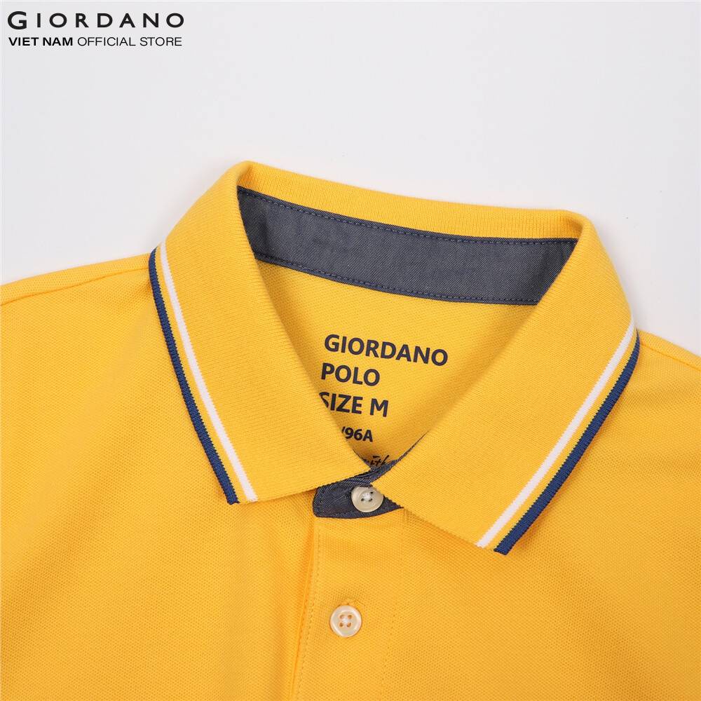 Áo Thun Ngắn Tay Nam Polo Logo Classic Giordano 01019260