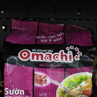 Mì omachi vị sườn hầm ngũ quả 30 gói trên thùng