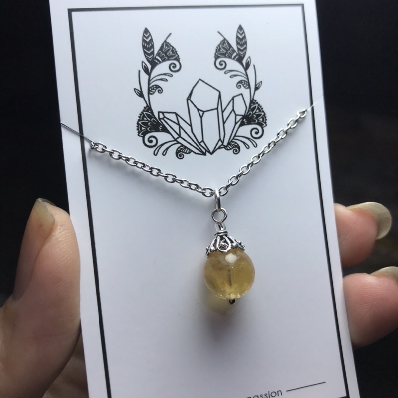 F0R H.E.R- Mặt dây chuyền Charm,vòng cổ handmade, lấp lánh