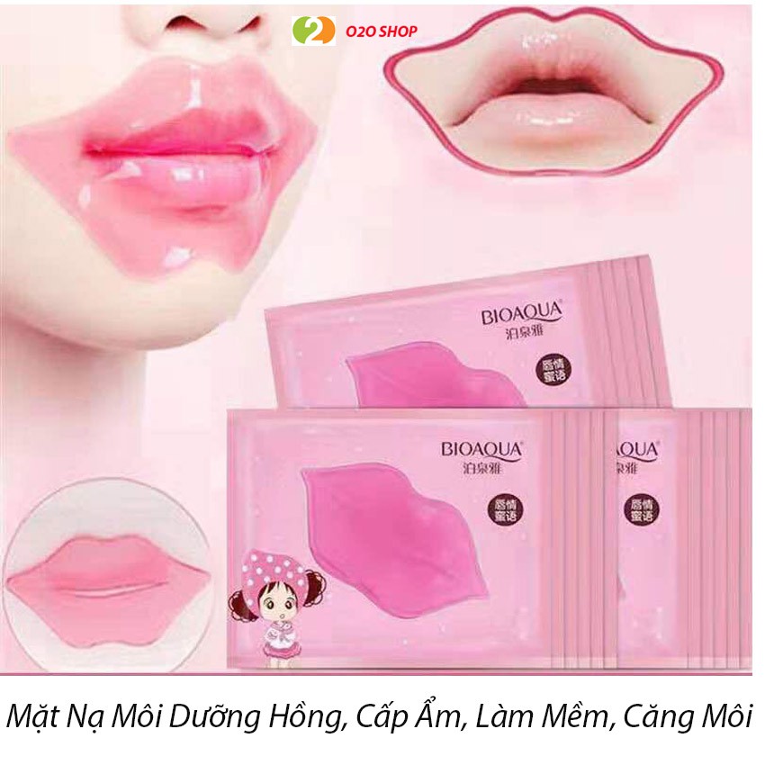 Mặt Nạ Môi Bioaqua, Dưỡng Hồng, Cấp Ẩm, Làm Mềm, Căng Môi – O2O Shop