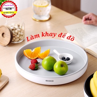 Khay đựng gia vị xoay 360 độ ECOCO, giá để gia vị, mỹ phẩm, kệ nhà bếp