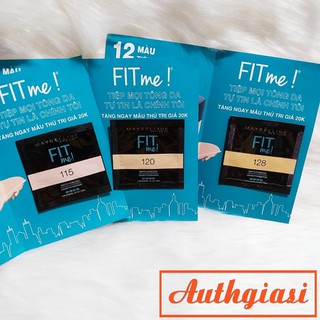 Sample Kem Nền Mịn Lì Maybelline Fit Me Matte + Poreless