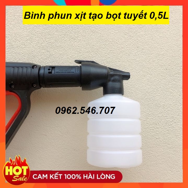 bình phun xịt tạo bọt tuyết 0,5L