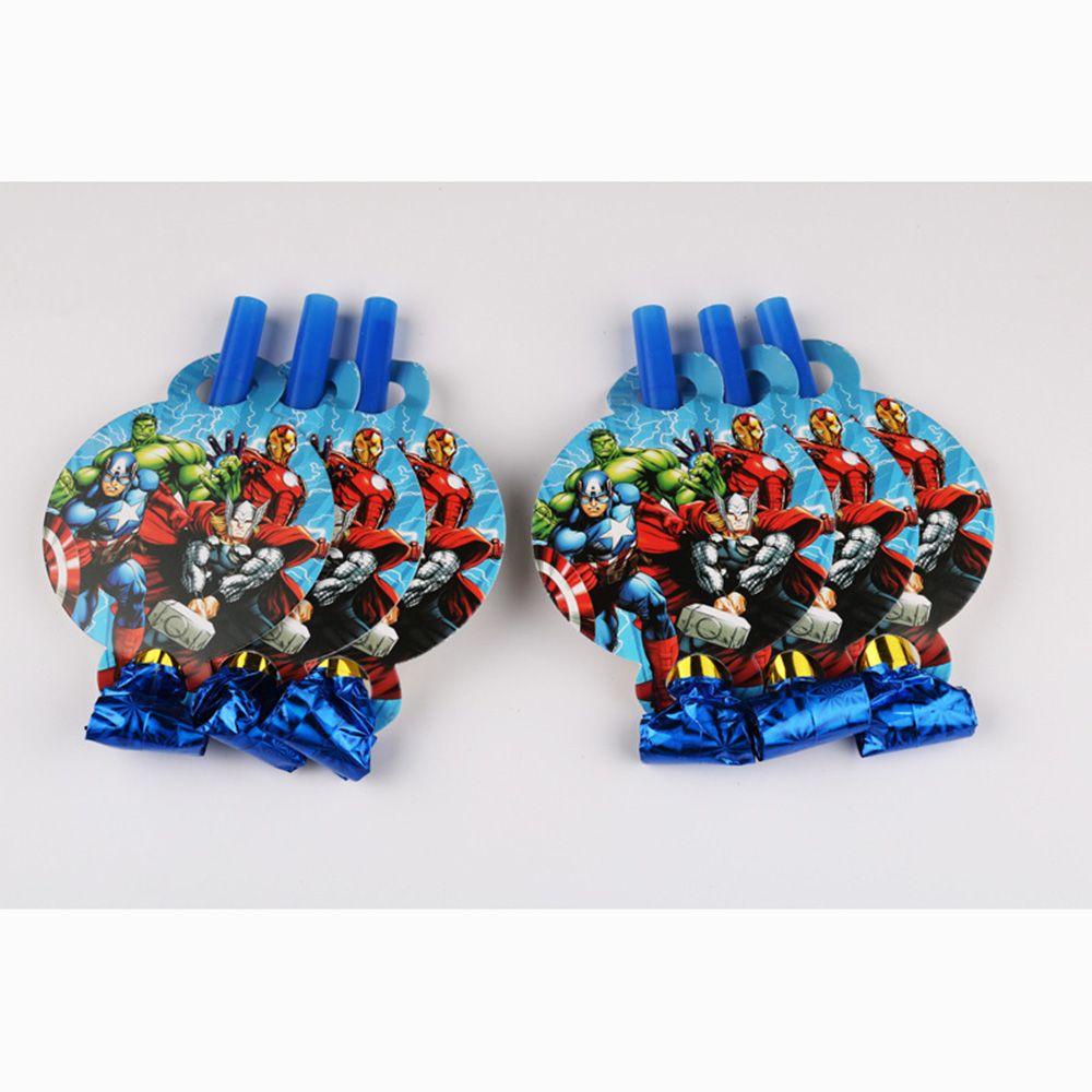 Bộ Cốc Giấy Dùng Một Lần In Hình Iron Man Marvel