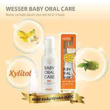 Nước rơ lưỡi Wesser Baby Oral Care 80g