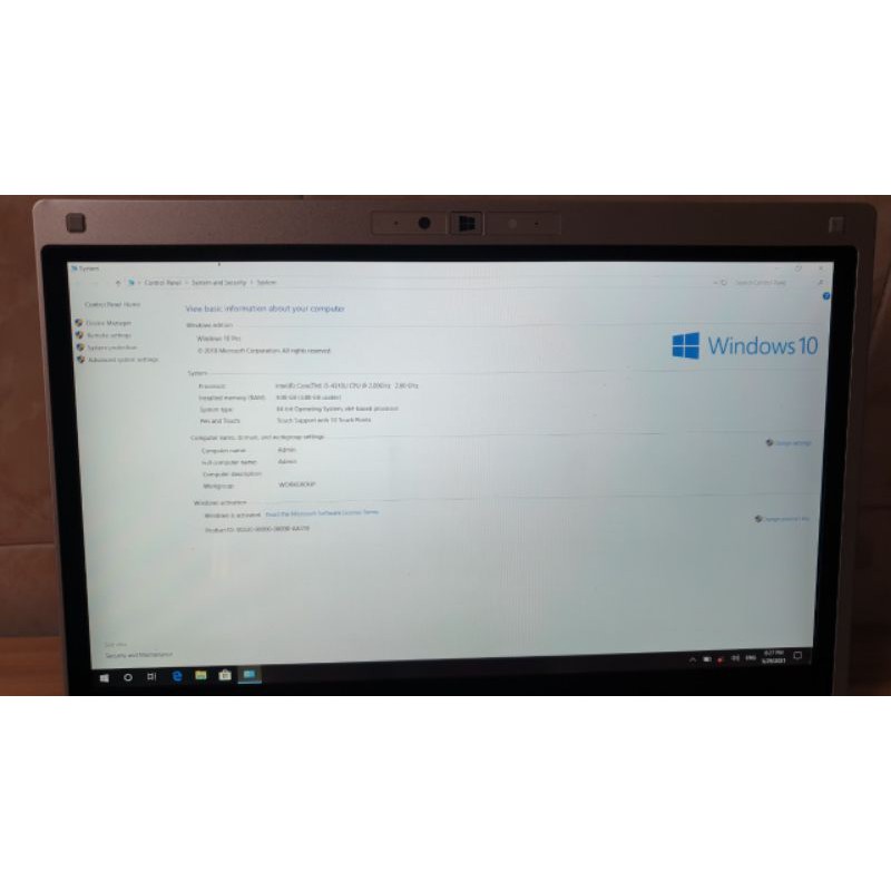 Laptop Panasonic nội địa Nhật Bản CF-MX3, i5-43100U, RAM 4GB, SSD M.2 128GB, MÀN HÌNH CẢM ỨNG | BigBuy360 - bigbuy360.vn