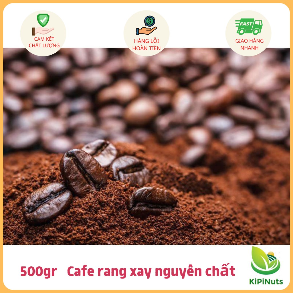 Cà phê nguyên chất rang mộc Buôn Ma Thuột (cafe hạt, cafe rang xay)  - Cafe mộc giảm cân, đậm đà, thơm ngon - Túi 500g | BigBuy360 - bigbuy360.vn