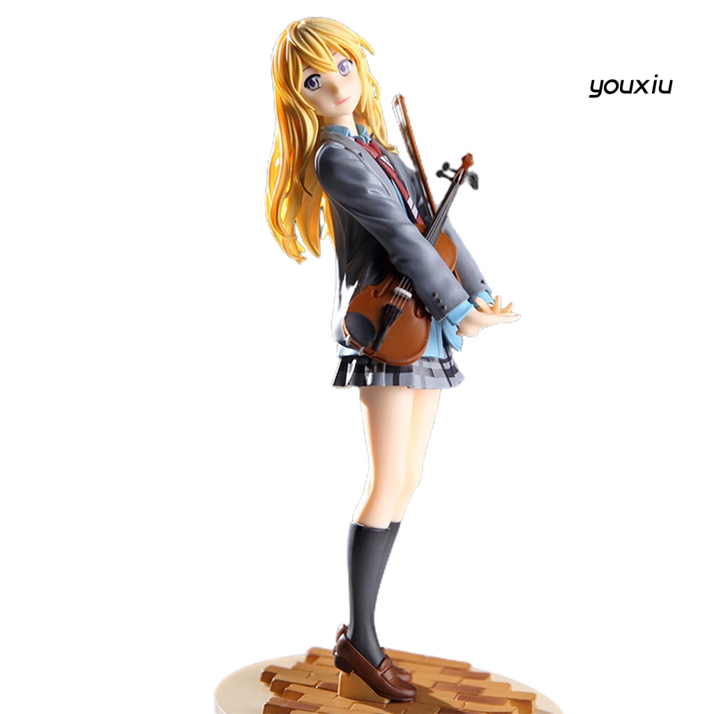 Mô hình thủ công hình nhân vật anime Your Lie In April dùng làm vật trang trí để bàn XYMX