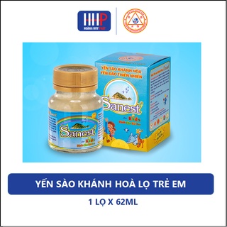 Date mới nhất -Nước Yến Sanest Khánh Hòa Lọ kid( trẻ em) 62ml