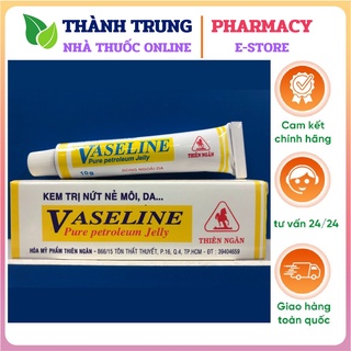 Kem Vaseline - Dưỡng Môi chống nứt nẻ tuýp 10g