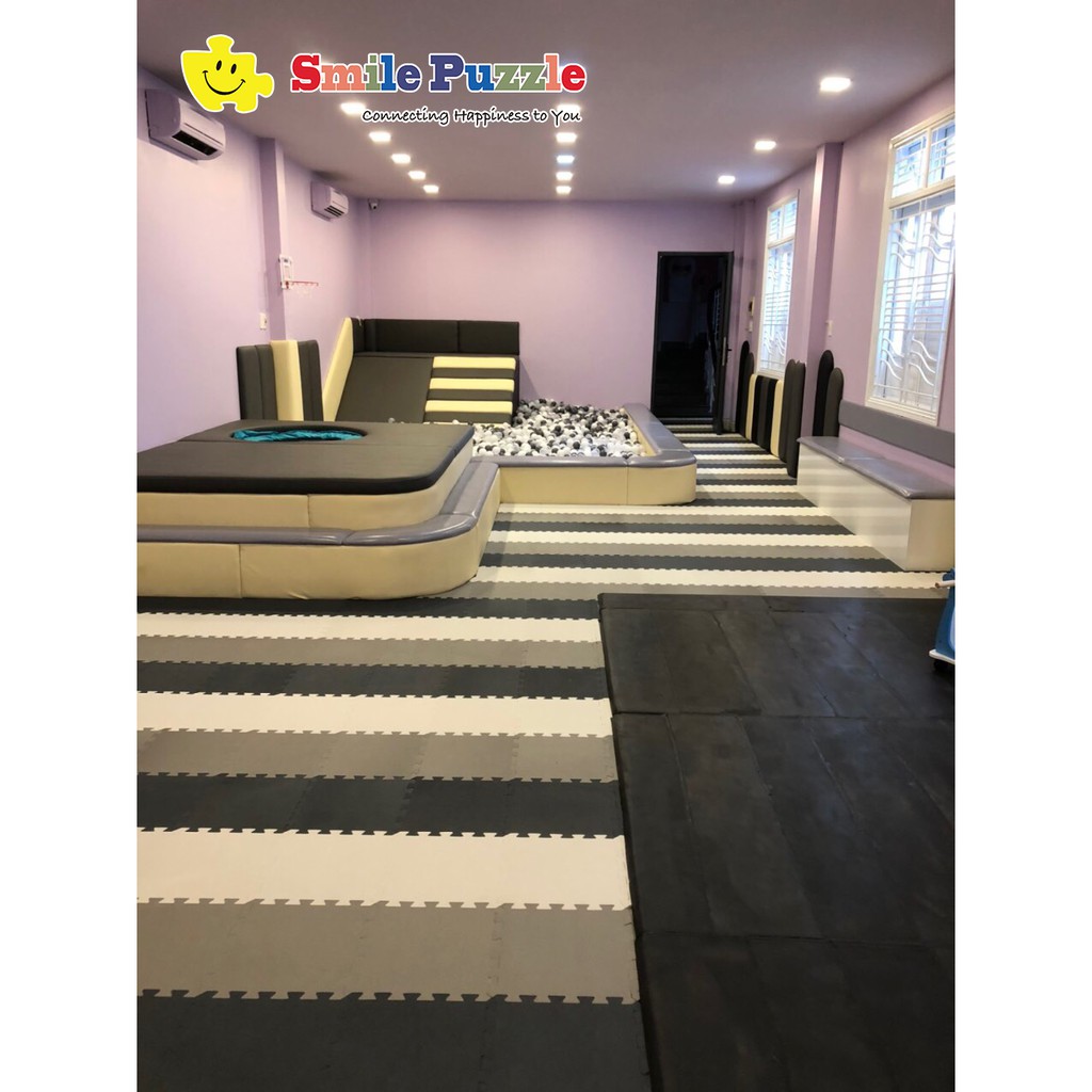 THẢM XỐP CHO BÉ SMILE PUZZLE - KHÔNG MÙI - TIÊU CHUẨN CHÂU ÂU ）