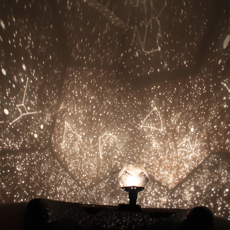 Bộ Đèn LED Chiếu Bầu Trời Sao Sạc Pin Độc Đáo Dành Cho Trẻ Em