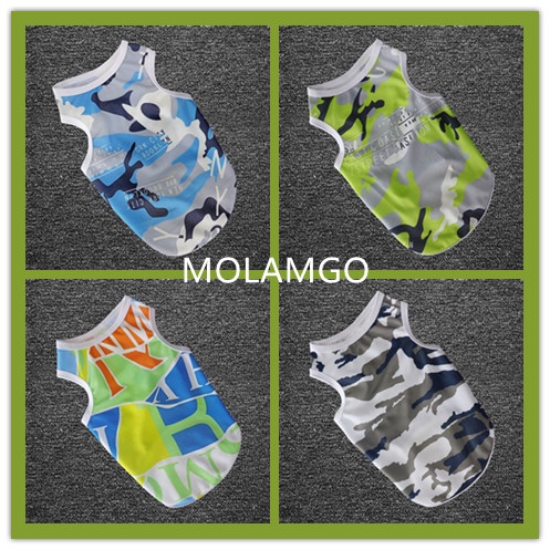 Áo Thun Ba Lỗ Mát Mẻ Nhanh Khô Mùa Hè Cho Thú Cưng