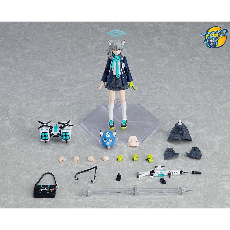 Mô hình nhân vật Blue Archive figma 567 Shiroko Sunaookami