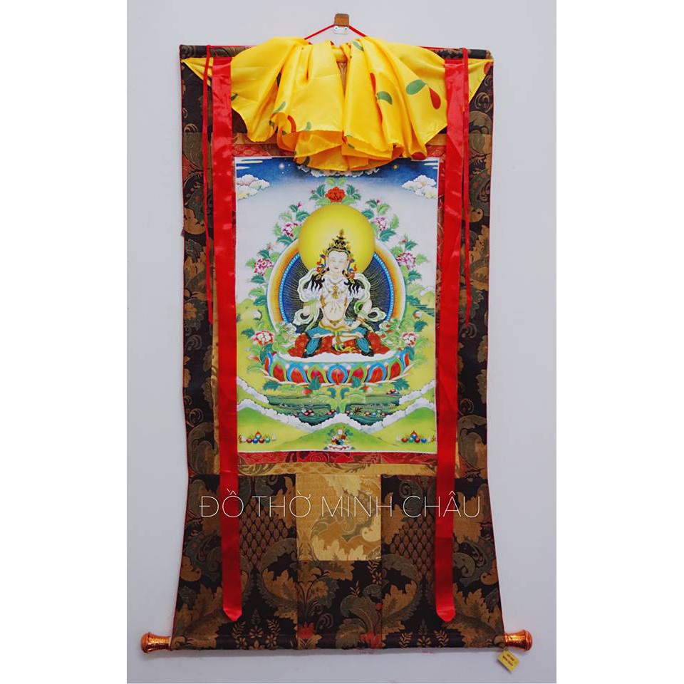 Tranh Thangka Bổn Tôn - Thiết Kế Tinh Xảo