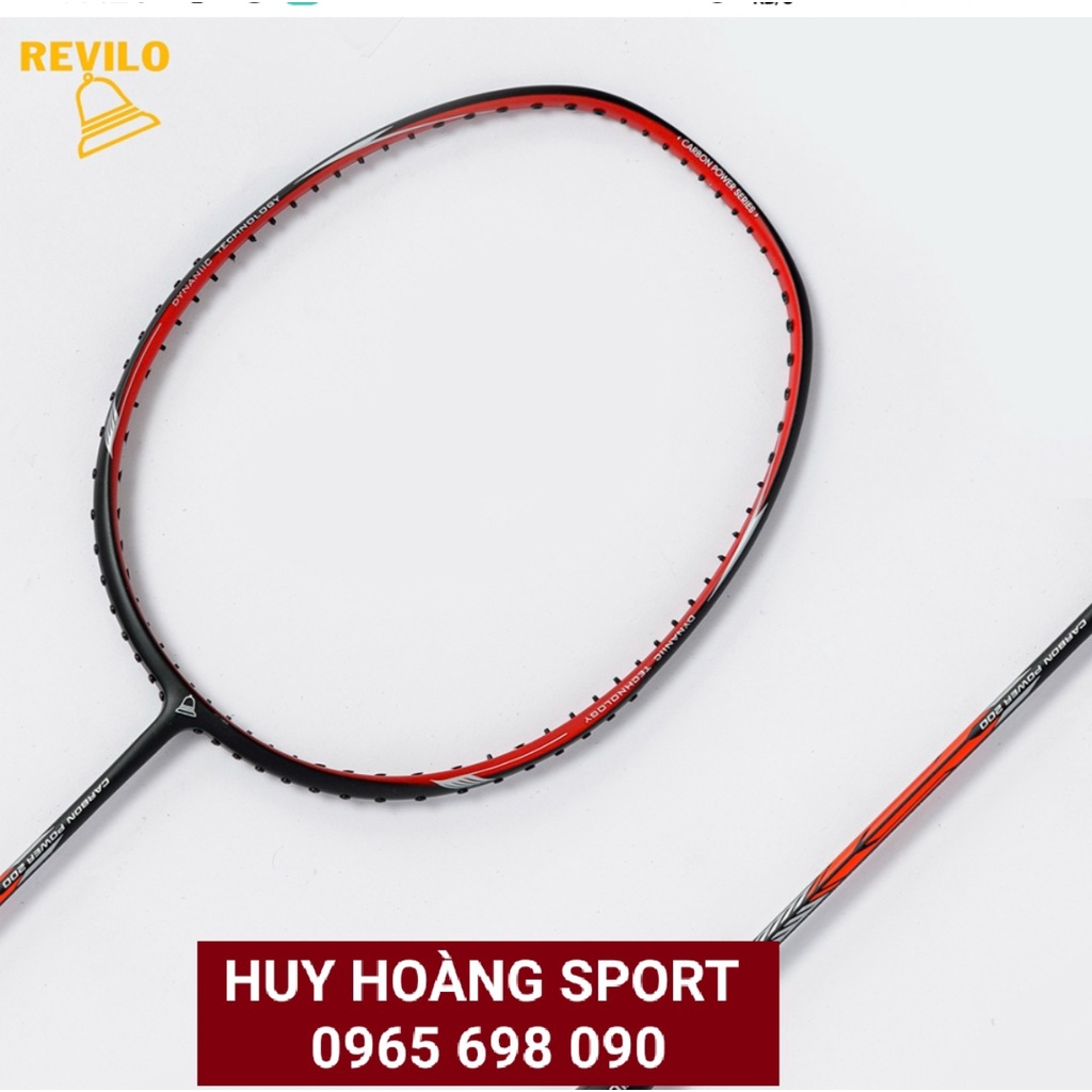 VỢT CẦU LÔNG REVILO  CARBON POWER 100-200-500 CAM KẾT HÀNG CHÍNH HÃNG