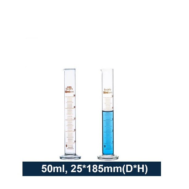 ỐNG ĐONG LƯỜNG THỦY TINH 10-25-50 ml  CHIA VẠCH ONELAB | Measuring Cylinder glass