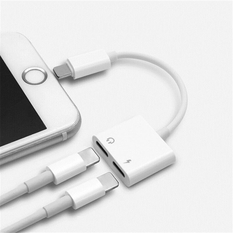 Iphone Lightning Giao diện chuyển đổi Bộ chuyển đổi âm thanh Cáp sạc Cáp tai nghe kép Cáp A cho Bộ chuyển đổi Lightning