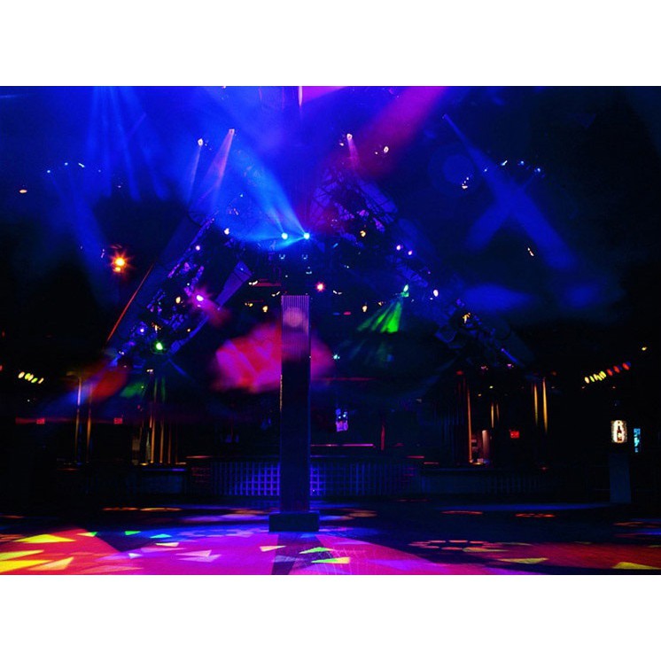 Đèn led xoay 7 màu tạo hiệu ứng Sân khấu - Bar - Vũ trường siêu đẹp lung linh|| Hàng tốt chất lượng cao