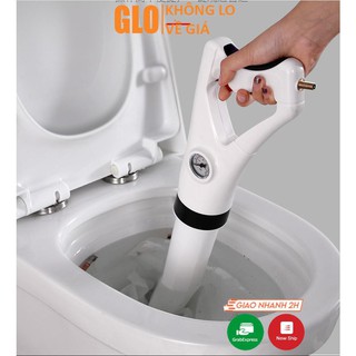 Súng Thông Tắc Bồn Cầu, Bồn Rửa Chén, Dụng Cụ Thông Cống, Bồn Rửa Mặt, Áp Suất Nén Tới 8kg Tiện Lợi Nhanh Chóng