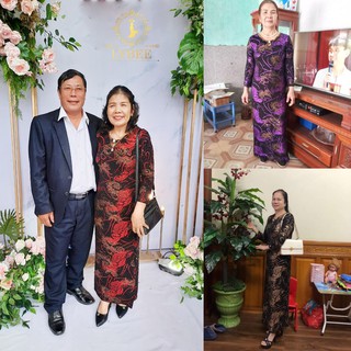 [Mã BMLT30 giảm đến 30K đơn 299K] Váy trung niên LYBEE co dãn 4 chiều mã 552