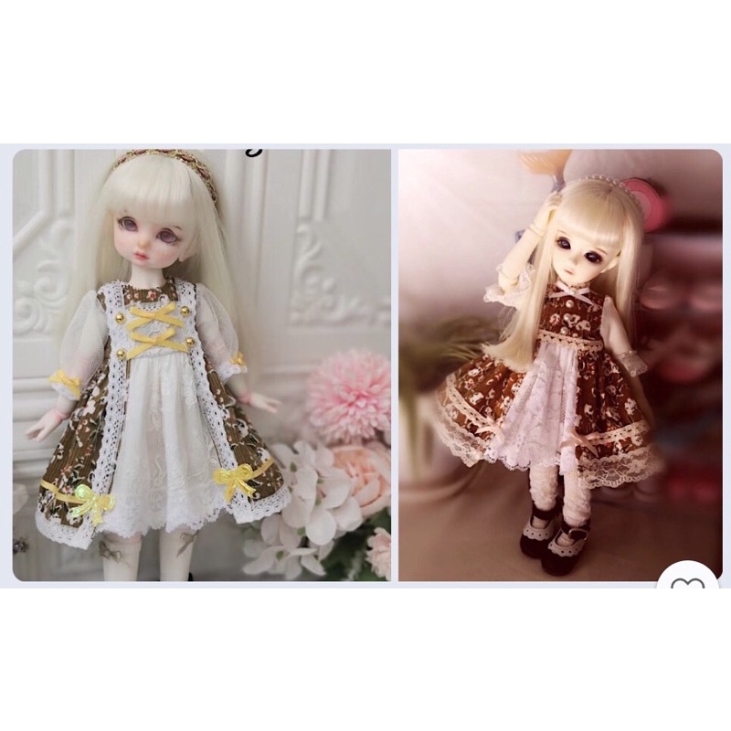 Váy bjd 1/6 xinh xinh xịn mịn mà rẻ