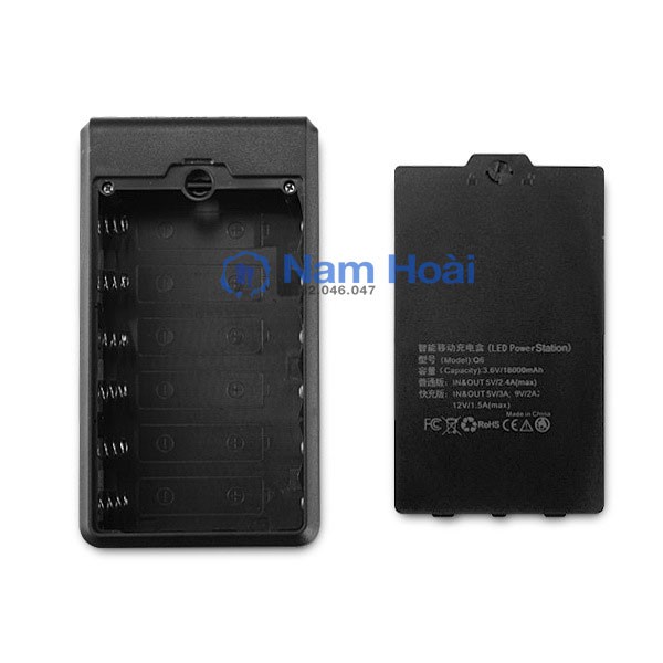 Mạch sạc dự phòng 5V2A + Box sạc 6 cell
